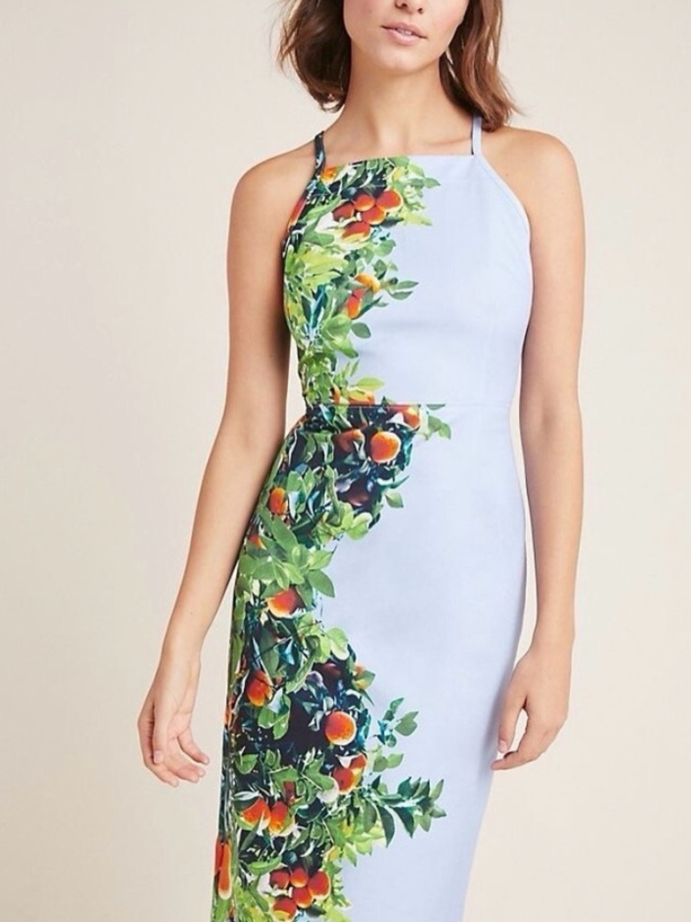 Orange 🍊 bough dress by mauve. Size 10. Very good condition! Midi length